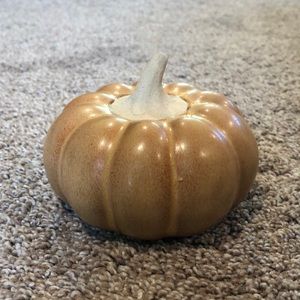 Orange Ceramic Pumpkin